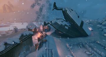 The Wreckfolk's Settlement Valheim Build