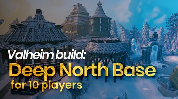 Deep North Base for 10 players - Valheim 1.0 Valheim Build