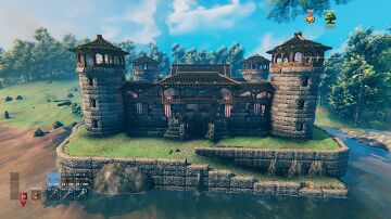 Merlin's Keep Valheim Build