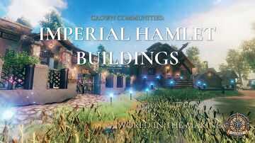 Crown Communities: Imperial Hamlet Buildings Valheim Build