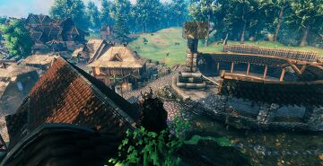 Valheimberg - General views Valheim Build
