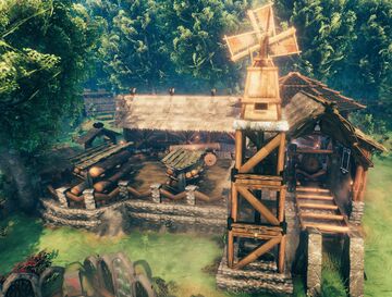 Valheimberg - Sawmill [Completed] Valheim Build