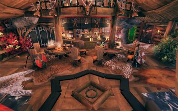 Ydalir - A Hunting Lodge Valheim Build