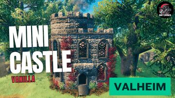 Cute Mini Castle (Vanilla) Valheim Build