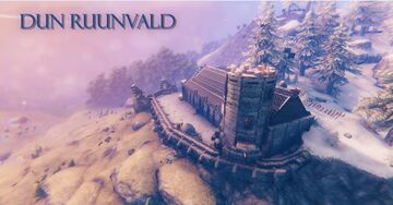 Realm Of Rhovanion: Dun Ruunvald Valheim Build