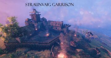 Realm of Rhovanion: Straunvaig Garrison Valheim Build