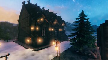 Runestone Townhomes Valheim Build