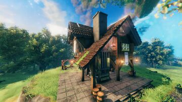 Artistic medieval house №2! Valheim Build