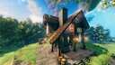 Artistic medieval house №2! Valheim Build