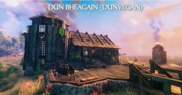 Realm of Rhovanion: Dùn Bheagain (Dunvegan) Valheim Build