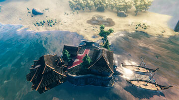 Build Your Own Little Island and Make It Useful! Valheim Build
