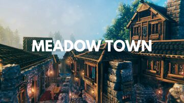 Meadow Town Valheim Build