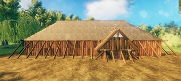 FAMILY LONGHOUSE Valheim Build