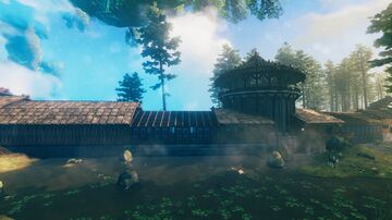 The Longest Longhouse Creative Mode Builds 2026-01 Valheim Build