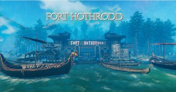 Realm of Rhovanion: Fort Hothbrodd Valheim Build
