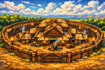 Forteca Starting Base v1 Valheim Build