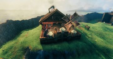 Compact endgame ready base Valheim Build