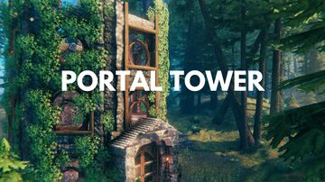 Portal Tower Valheim Build