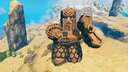 Erebor Kneelig Dwarf Guardian Statue Valheim Build