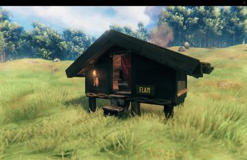 Flåm Portable Scandanavian Travel Hut Valheim Build