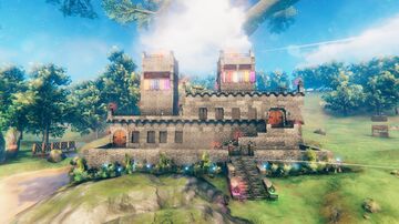 Castle Keep Summer Hall Valheim Build