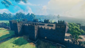 Ravenstone Castle Valheim Build