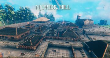 Realm of Rhovanion: Njordr Hill Valheim Build