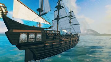 -Raven’s Horizon- (pirate ship) Valheim Build