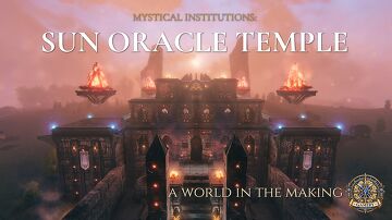 Mystical Institutions: Sun Oracle Temple Valheim Build