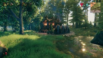 Black Forest Base Valheim Build