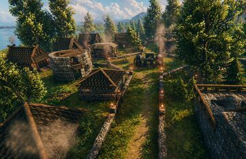 Remake of Ruined Village v1 Valheim Build