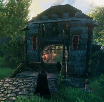 Valheimberg - Nortwest gate Valheim Build