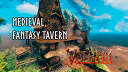 A medieval fantasy tavern (8500inst) Valheim Build
