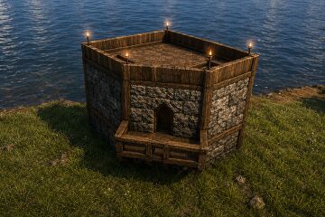 fehu small build 6 Valheim Build