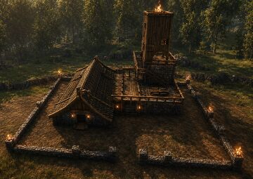 fehu fort 1 Valheim Build