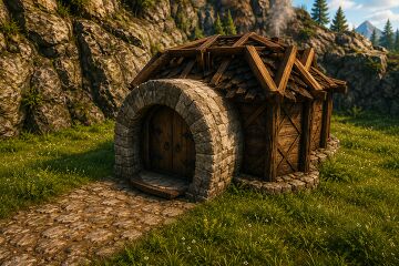 fehu build 1 Valheim Build