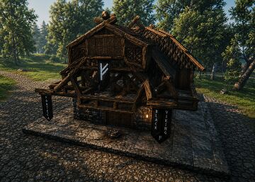 fehu jarl home 1 Valheim Build