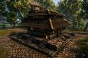 fehu viking home 1 Valheim Build