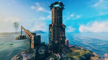 Lighthouse Valheim Build
