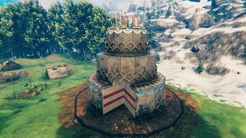Portal Cake Mini Game Valheim Build