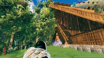 Winged Roof Valheim Build