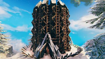 Trophy Tower Valheim Build
