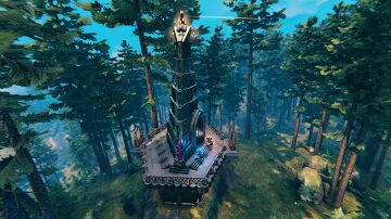 Wizard's Tooth (Decorated) Valheim Build