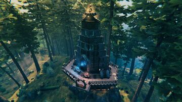 Wizard's Tooth (Decorated) Valheim Build