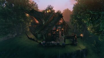 Troll Hunter's Lodge Valheim Build