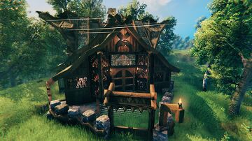 Troll Hunter's Lodge Valheim Build