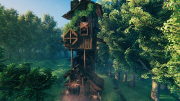 The Burrow-Weasley Family Home (room for 8) Valheim Build