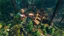 Black Forest Outpost (18 terrain markers for rivlet : Early Game) Valheim Build