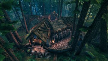 Greydwarf Farm Base (No need to get your hands dirty!) Valheim Build
