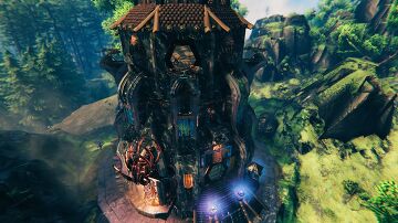 Gjall Hunter's Keep Valheim Build